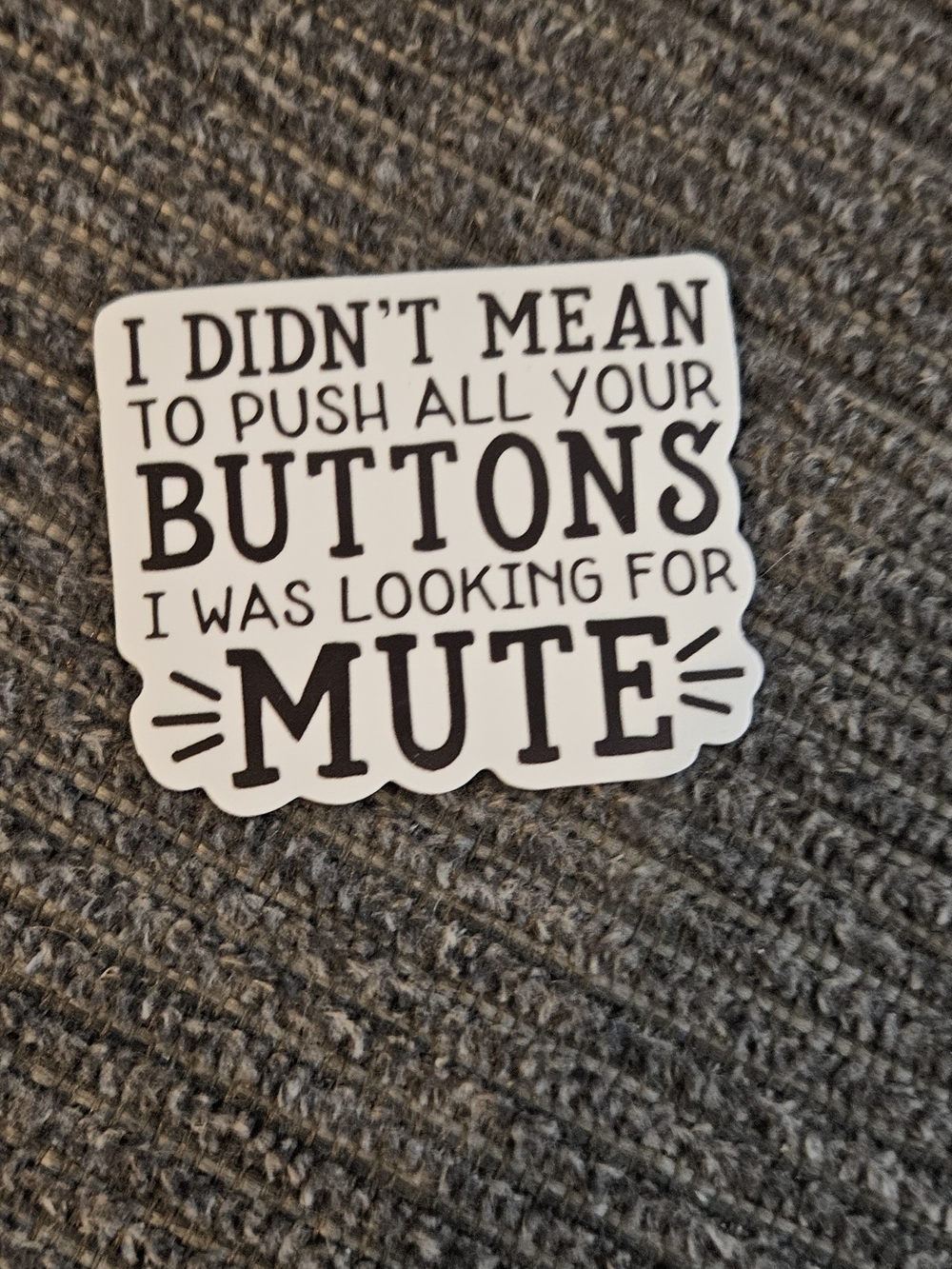 *** SOLD *** Humorous Sticker Pack - Assorted Multi-Color Vinyl Decals - Picture 11 of 12